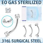 zbne2czin sterilized steel banana 16g cz internal