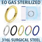 zsegh eo gas 316l steel hinged segment ring