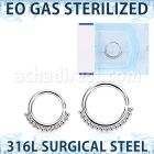zsepn sterilized annealed steel septum ring lined balls