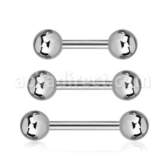 bber20b 1 6mm 316l steel helix barbell with two 4mm balls