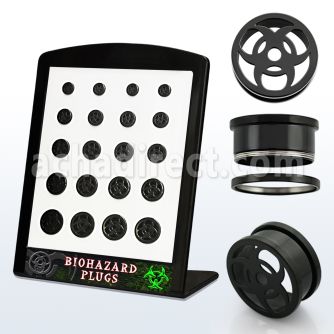 brpg144 board w anodized steel screwfit tunnel w biohazard