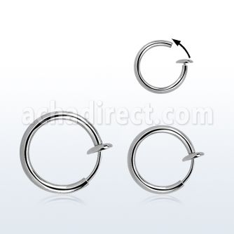 clpx pair of spring loaded non piercing illusion clip