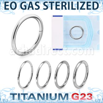 zusegh eo gas sterilized titanium g23 hinged segment ring