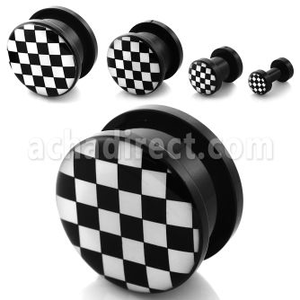 afpk dilatacion plug tornillo acrilico negro logo cuadros negros blancos al por mayor