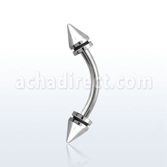 bne2sp banana ceja acero quirurgico bolas 6 x 3mm distribuidor mayorista