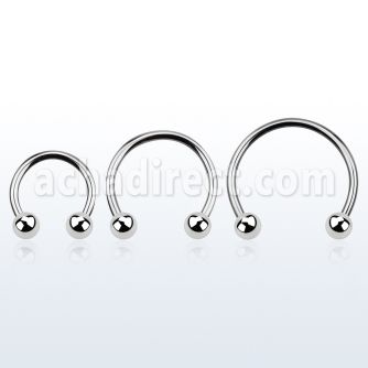 cbeb4l barbell circular diametro acero 316l bolas 4mm usar como arete venta