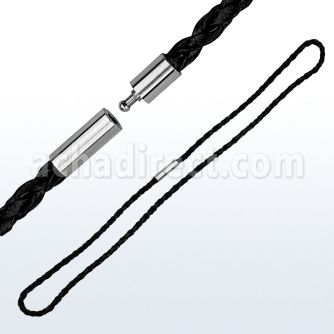 nk5 collar plastico tejido broche pop brillo espejo distribuidor mayorista