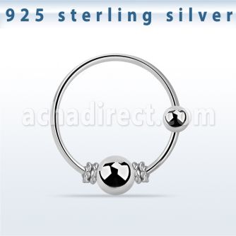 nr17 aro nariz plata esterlina alambre balines bola fija 3mm 10mm distribuidor mayorista