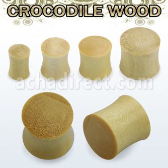 pwy dilatacion plug doble flare madera cocodrilo distribuidor mayorista