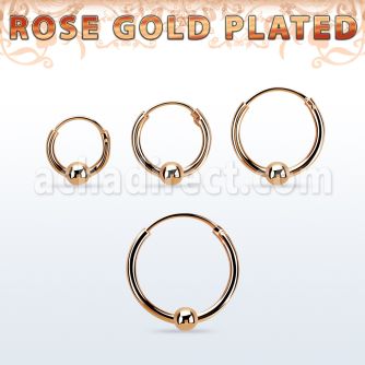 rsbcr16s aro bola presion plata 925 oro rosa 18 kts bola 3mm mayorista