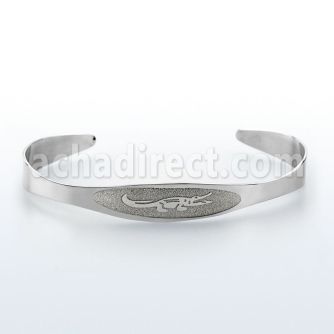 sbr2 brazalete acero inoxidable mate cocodrilo distribuidor mayorista