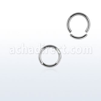seg18 aro segmento acero quirurgico brillo espejo 1mm distribuidor