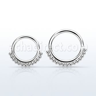 sepn anillo septum acero quirurgico recocido al por mayor
