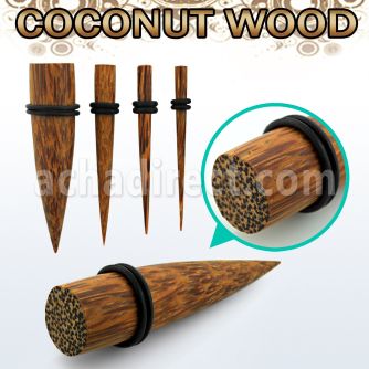 tpcor expansor madera coco anillos goma dobles distribuidor mayorista