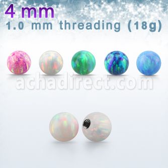 trgop3ss distribuidor mayorista piercing tragus acero quirurgico 1mm opalo 3mm bola 3mm acero liso inferior distribuidor