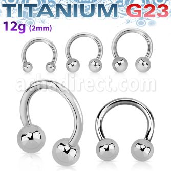 ucbr12 barbell circular titanio g23 2mm bolas 6mm rosca externa distribuidor