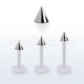 albcn3 labret bio flex cono acero 3mm mayorista