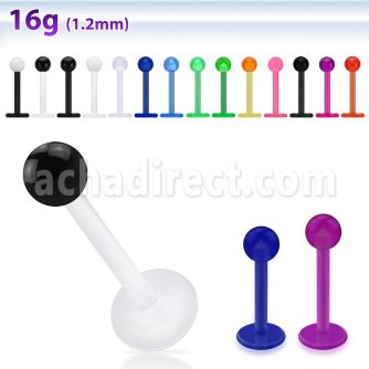 albevb labret acrilico flexible bola uv 3mm al por mayor