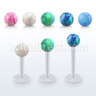 albop5 labret bio flex bola opalo 5mm venta
