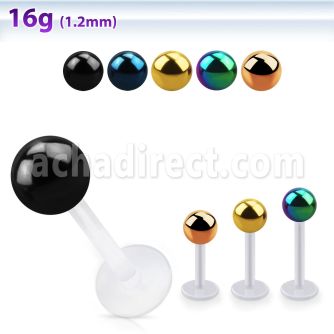 albtb5 labret bio flex bola acero pvd 5mm distribuidor mayorista