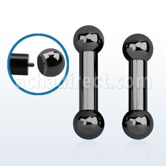 bbt2x barbell lengua acero 316l pvd 6mm bolas rosca externa 10mm distribuidor