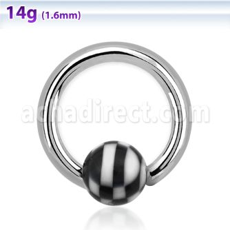 bcac5 aro bola presion acero quirurgico bola cierre acrilica cuadros mayorista