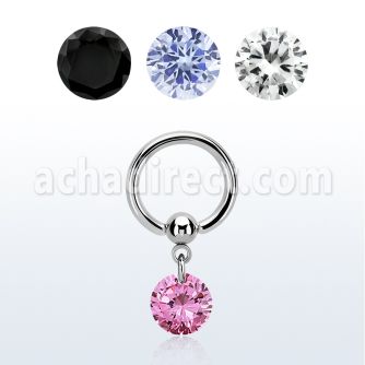 bcrgz407 aro bola presion acero 316l zirconia redonda 8mm al por mayor