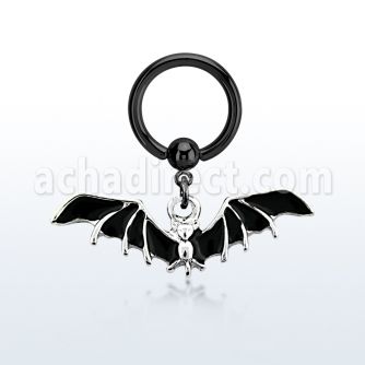 bcrtg569 aro bola presion acero 316l pvd negro murcielago negro colgado venta
