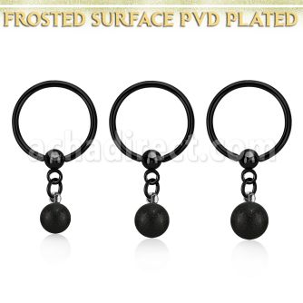 bcrtsfo aro bola presion acero 316l pvd negro bola acero negro esmerilado mayorista