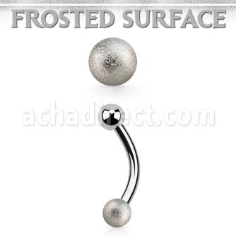 bne1fo banana ceja acero quirurgico bola acero esmerilado 3mm bola acero liso 3mm distribuidor mayorista