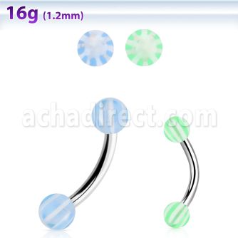 bnedxw banana ceja acero quirurgico bolas 3mm acrilico estrella 516 8mm distribuidor mayorista