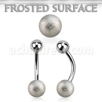 bnfo6 banana ombligo acero quirurgico bola acero esmerilado 6mm bola acero 5mm distribuidor