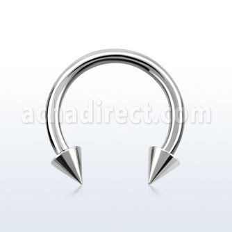 cbecn25 barbell circular acero quirurgico conos 2 5mm distribuidor mayorista