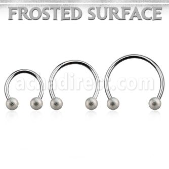 cbefo4l barbell circular diametro acero 316l bolas 4mm acero esmerilado usar como arete venta