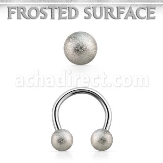 cbefo5 barbell cilcular acero quirurgico bolas acero esmerilado 5mm distribuidor mayorista