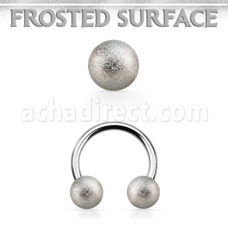 cbfo5 barbell circular acero quirurgico bolas acero esmerilado 5mm venta