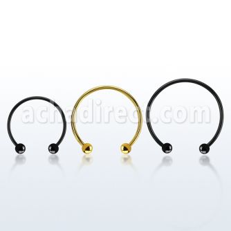 cbmtb4l barbell circular diametro acero 316l anodizado bolas 4mm usar como arete distribuidor