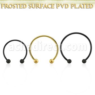 cbmtfo4l barbell circular diametro acero 316l anodizado bolas 4mm acero esmerilado usar como arete distribuidor