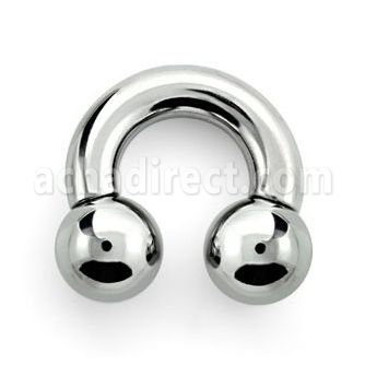 cbr4g barbell circular acero quirurgico 5mm bolas 10mm rosca interna mayorista
