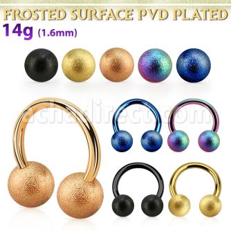 cbtfo6 barbell circular acero 316l anodizado bolas acero esmerilado 6mm distribuidor mayorista