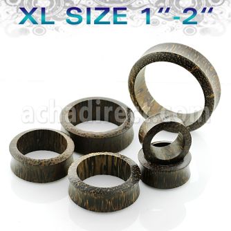 dpwbxl dilatacion tunel doble flare madera palma xl al por mayor