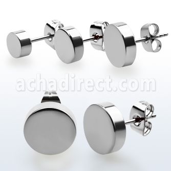 errd par plugs falsos oreja acero quirurgico brillo espejo distribuidor mayorista