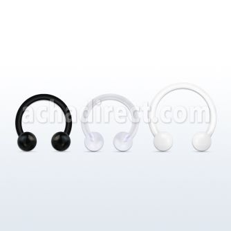 fcbevb barbell circular bio flexible bolas 3mm distribuidor