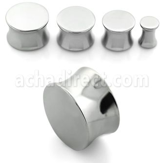 fspg dilatacion plug doble flare acero quirurgico brillo espejo distribuidor mayorista