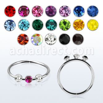 hma9x aro continuo plata 925 cristal 1 5mm centro cristal 1 5mm 10mm venta