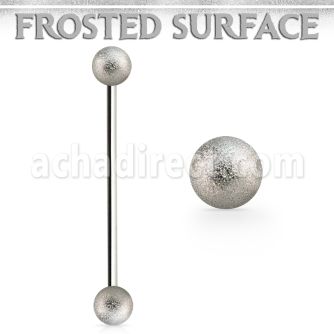 info5 barbell industrial acero quirurgico bolas acero esmerilado 5mm venta
