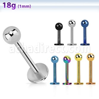 lb18b3 labret acero quirurgico 1mm bola 3mm distribuidor