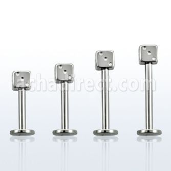 lbsdi3 labret acero quirurgico dado 3mm distribuidor