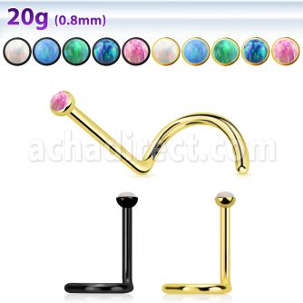 nstcop piercing nariz l acero 316l anodizado opalo redondo 1 5mm venta