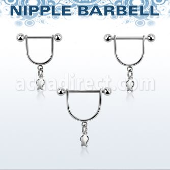 snpod24 barbell pezon estribo acero quirurgico bola 5mm colgante tulipan plata venta